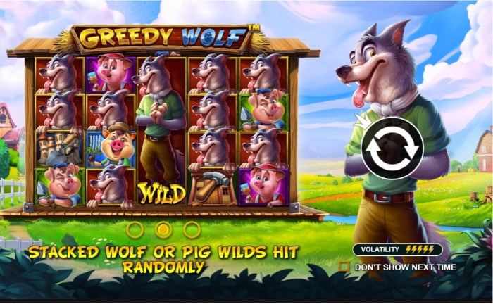 Main Slot Gacor Greedy Wolf Kalahkan Serigala
